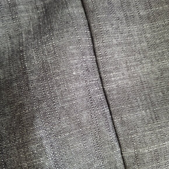 AGB Womens Sheath Dress Size 12 Gray Woven Princess Seams Back Zip - Picture 9 of 12